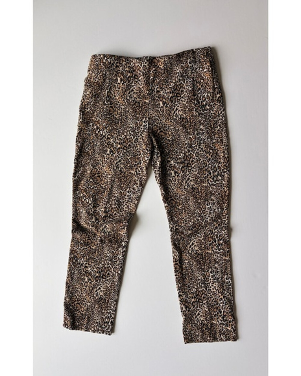 Chico's Pants Women's S Multi-color EUC Leopard Print